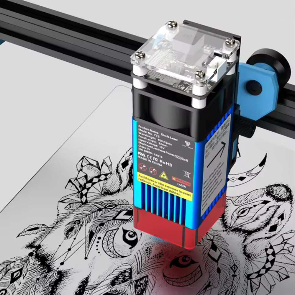 TwoTrees TTS-55 Pro/TTS-10 Pro – Industrial Laser Engraver recenzja i cena